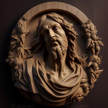 3D model st jesus (STL)